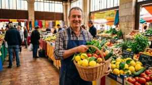 le marché des halles de menton