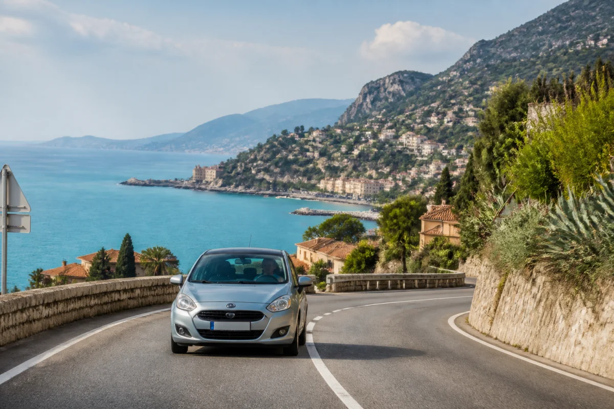 Distance entre Nice et Menton en kilomètres